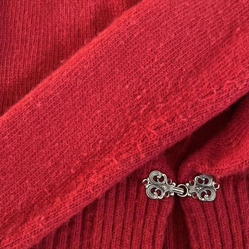 š¹Vintageš¹Valerie Bertinelli Ruffled Sweater - Picture 6 of 8